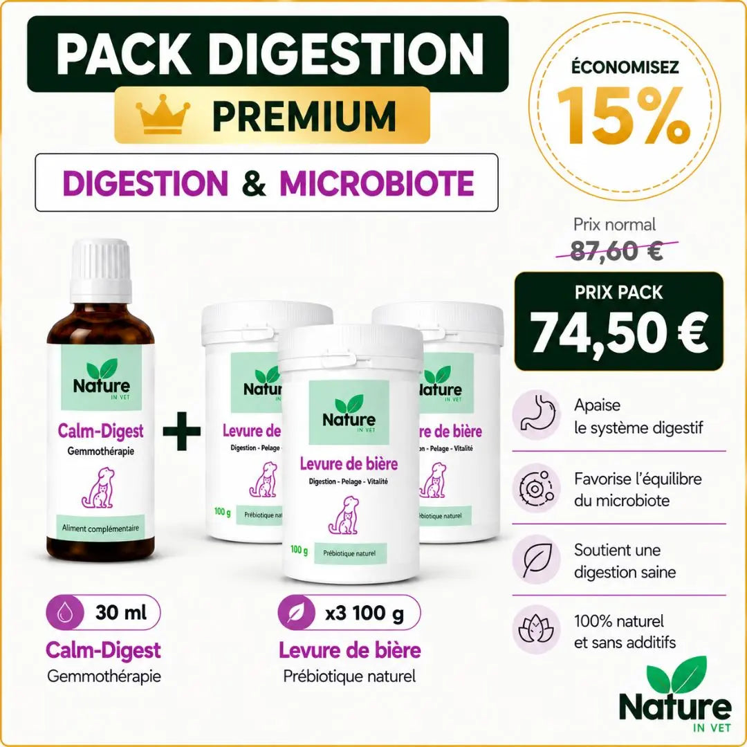 Pack "Digestion" Nature In Vet