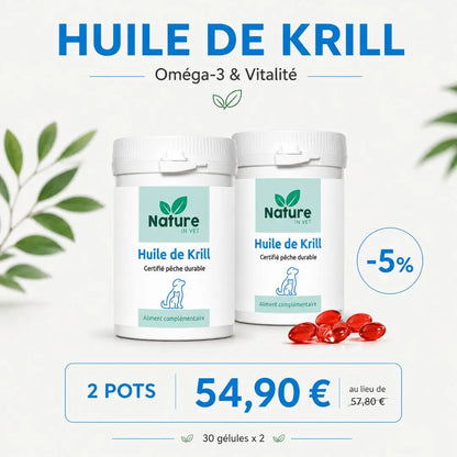 HUILE DE KRILL Nature In Vet