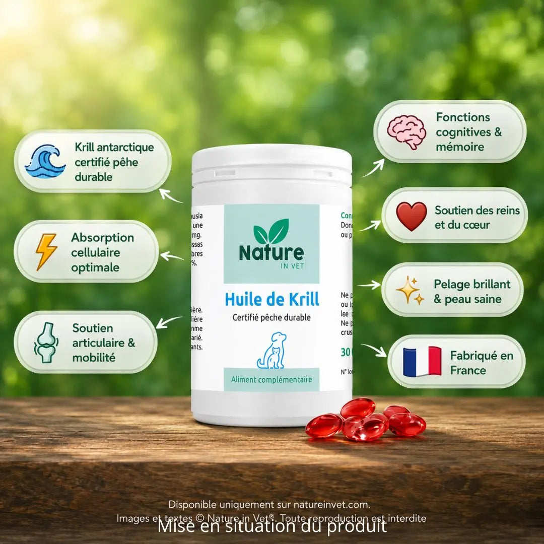 HUILE DE KRILL Nature In Vet