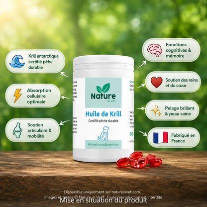HUILE DE KRILL Nature In Vet