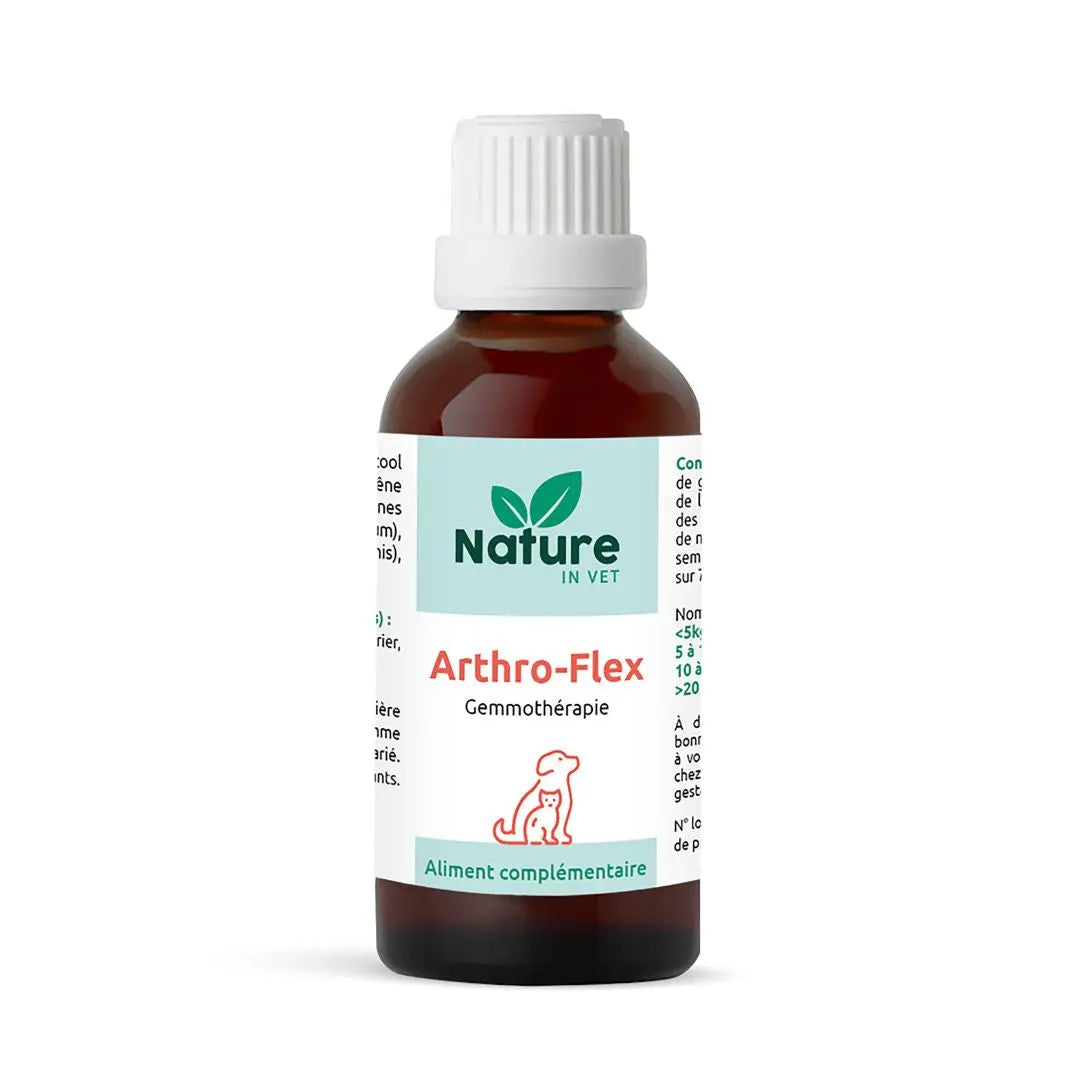 Arthro Flex Nature in Vet complément naturel arthrose chien chat flacon