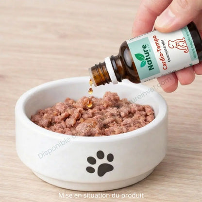 gouttes coeur chien chat faciles a donner dans la nourriture gamelle