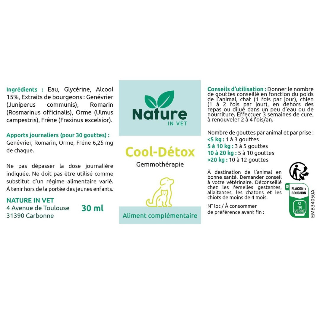 detox chien chat phytotherapie 