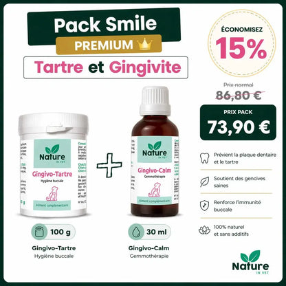 Pack Smile hygiène dentaire chien chat avec réduction 15%