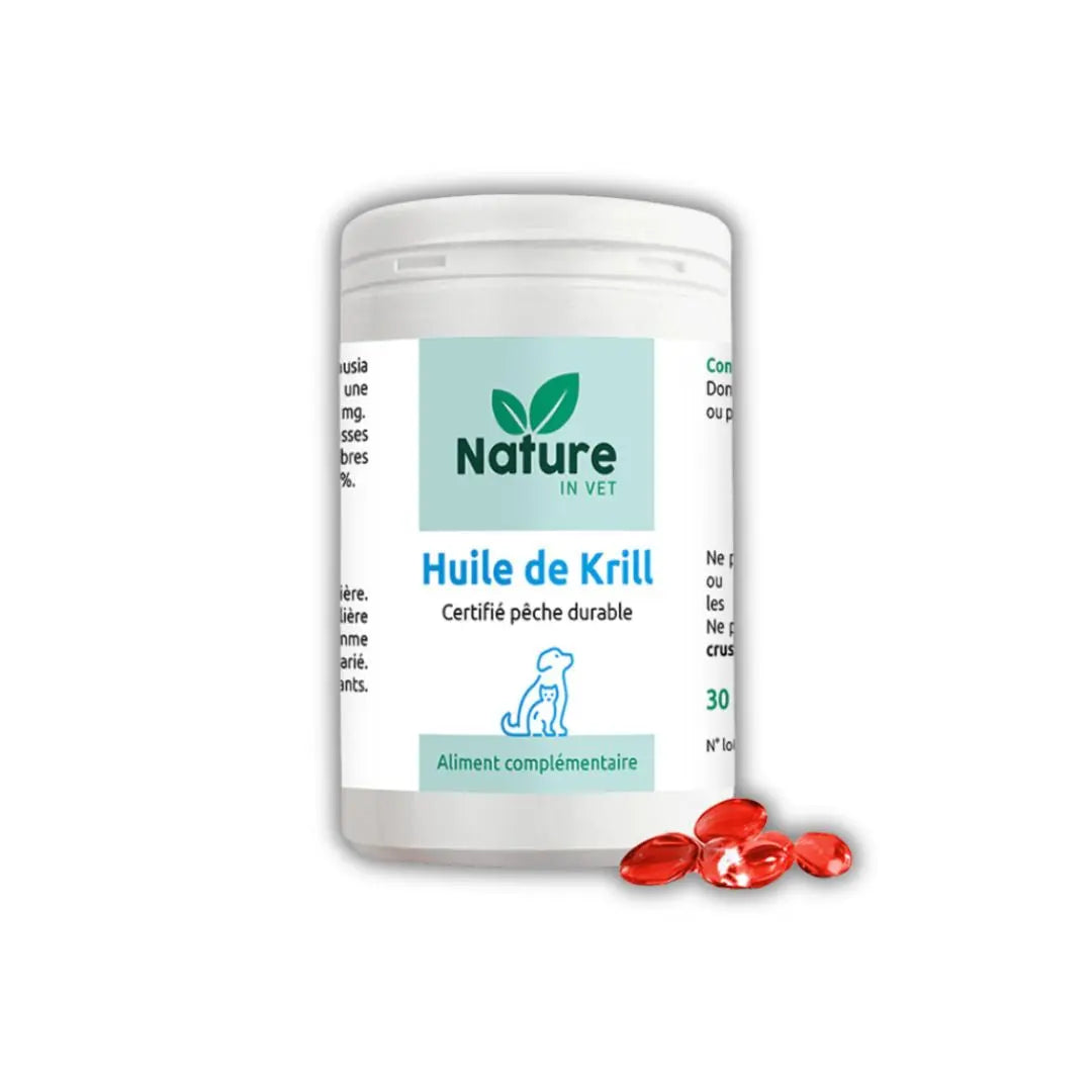 HUILE DE KRILL - Omega 3 Nature In Vet