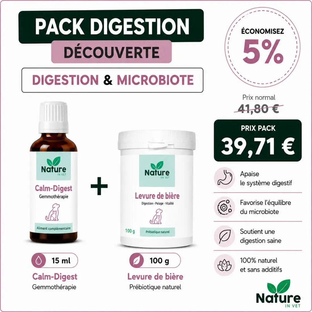 Pack "Digestion" Nature In Vet