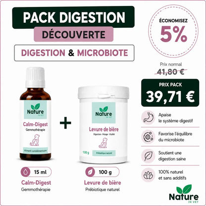 Pack "Digestion" Nature In Vet