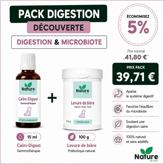 Pack "Digestion" Nature In Vet