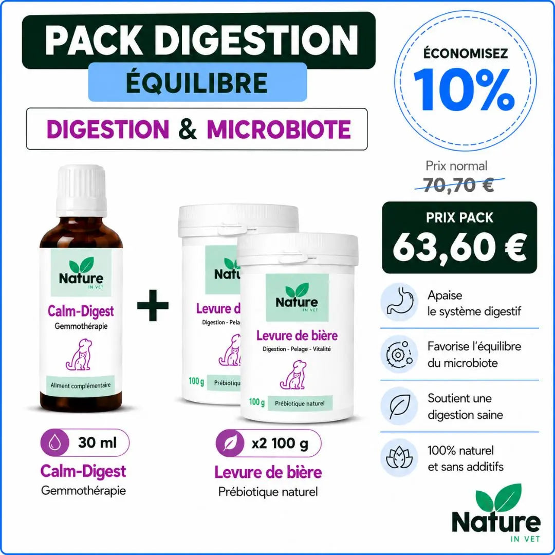 Pack "Digestion" Nature In Vet