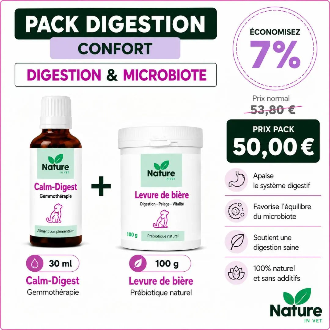 Pack "Digestion" Nature In Vet