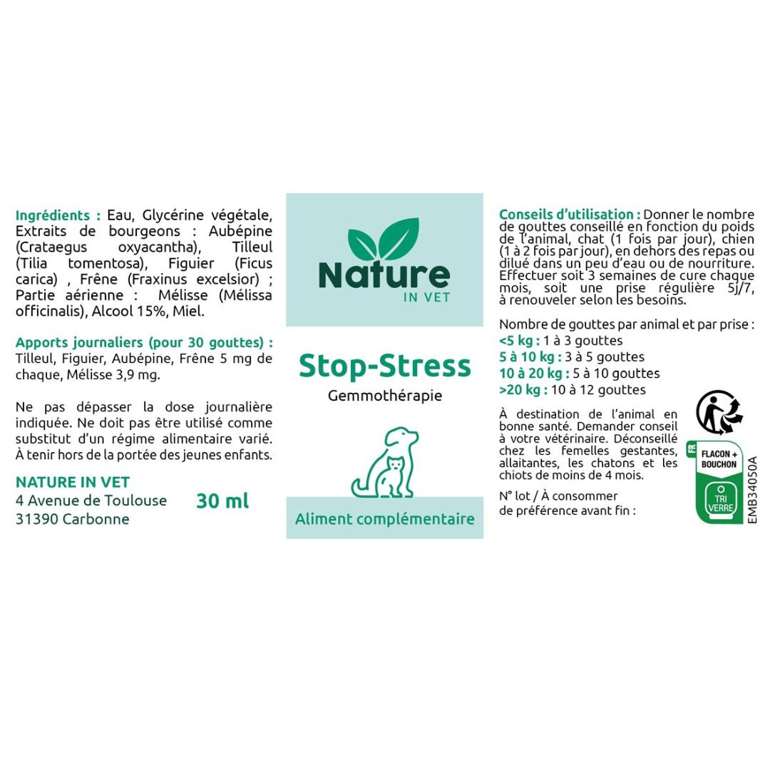  stress chien chat phytotherapie