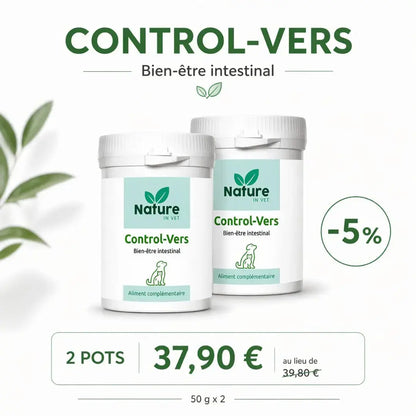 vermifuge naturel chien chat prix